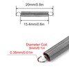 GUNGY Tension Springs with Hooks Stainless Steel Tension Spring Tension
