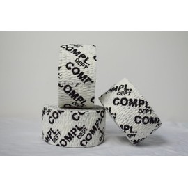 COMPL.DEPT. Premium Athletic Lifting Thumb Tape - Weightlifting, Cross Training, Powerlifting - Hand Protection Hook Grip - Sweat Proof, Breatheable, Stretch Cotton 1.5" (Pink)