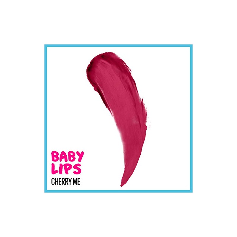 Maybelline Baby Lips Bálsamo hidratante para labios, Cherry Me 0.15