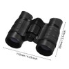 sourcing map Binoculars 4X30 Compact Foldable Binoculars Shock Proof Black