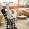 Metal Pencil Holder for Desk, 2 Pack Pen Storage Organizers