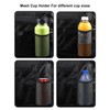 LIGHTMEUP New Upgraded Wheelchair Bag with Mesh Cup Holder for