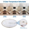 DAKASON 32In Oval LED Flush Mount Light for Kitchen/Living Room,