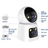 Kinnkall 4MP Dual Lens Indoor Security Camera