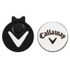 Callaway Hat Clip with Golf Marker Magnet White