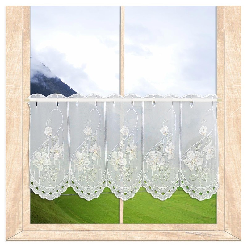 Delicate Blossom Dreams – Panel Curtain Bush Aneques Fine Flower