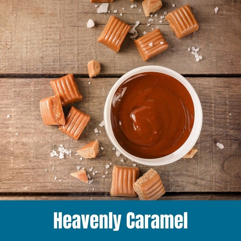 Door County Coffee Heavenly Caramel Decaf Flavored Coffee - 10oz