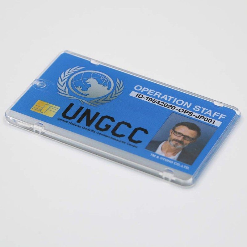 Godzilla G-FORCE Narikiri Acrylic Pass Case