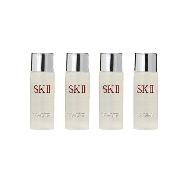 Max Factor SK-II SK2 Facial Treatment Clear Lotion, 1.0 fl oz (30 ml), Set of 4