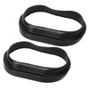 2 Pcs Air Intake Tube Duct Rubber Boot Inlet Pipe
