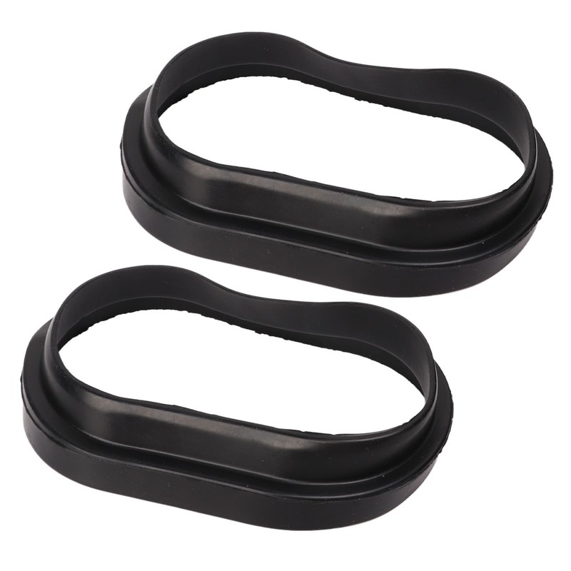 2 Pcs Air Intake Tube Duct Rubber Boot Inlet Pipe
