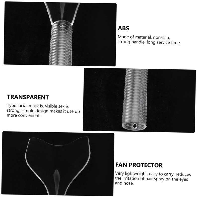 Ipetboom 3pcs Professional Hair Cutting Tool Beauty Salon Face Mask