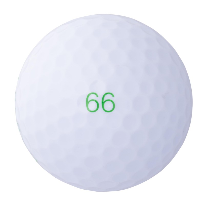 Tobiemon Golf Balls, 2 Pieces, 12 Balls, White, White