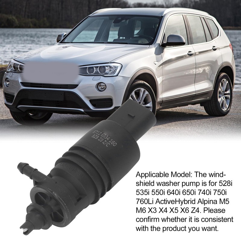 Windshield Washer Pump 67126934160 Windscreen Wiper Washer Pump for 528i