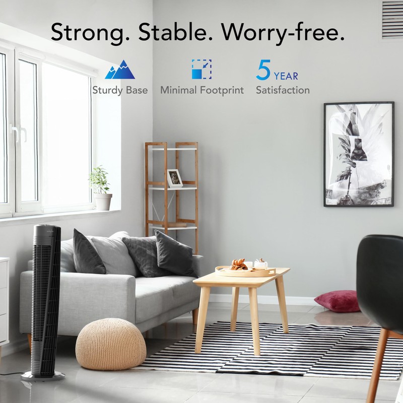 Vornado OSC84 41" Whole Room Air Circulator Tower Fan with