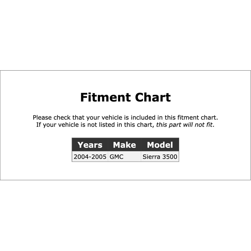 Powertrain Control Module Connector Compatible With GMC Sierra 3500 2004