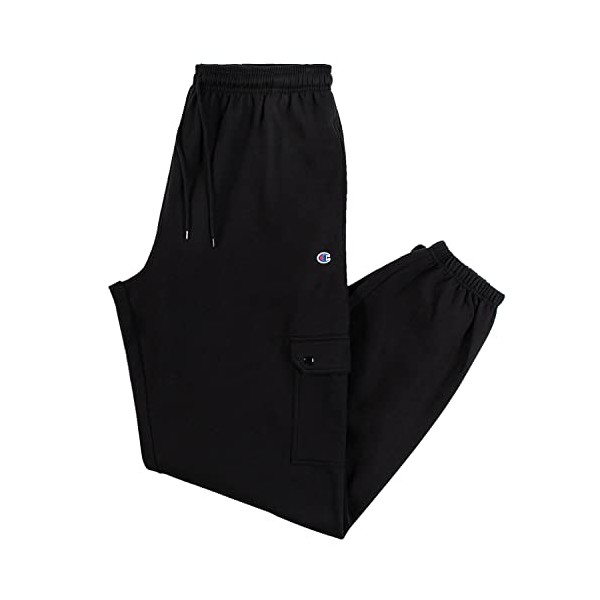 Champion Mens Joggers with Cargo Pockets, Big and Tall Sweatpants
