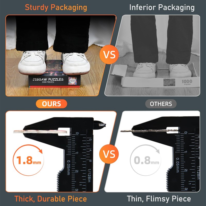 Cinque Terre - 1000 Piece Jigsaw Puzzle for Adults Manarola