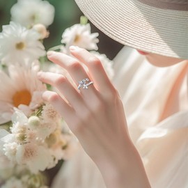 OHAYOO Cross Rings 925 Sterling Silver Ring with Letters Faith/Hope/Love/Blessed Jesus Ring with Engraving All Things Are Possible Ring Women's Jewellery Religious Gift for Women Men Christians,