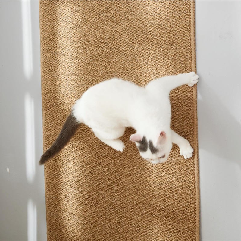 SHENGOCASE 67"x 23.6" Thickened Cat Wall Climbing Carpet, Cat Wall