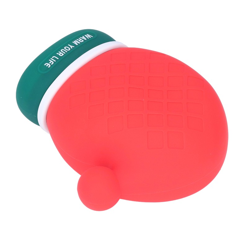 Silicone Hand Warmer Water Leakage Resistance Scaldproof Christmas Hat Gloves