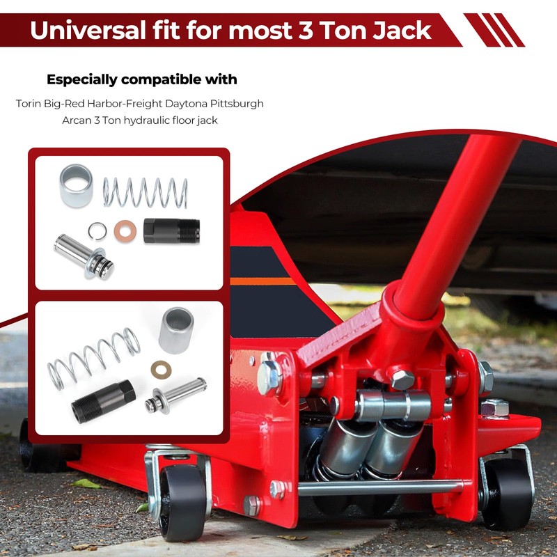 3 Ton Floor Jack Replacement Low Side Smaller & Bigger