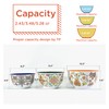 TP Large Mixing Bowl Set with Lids, Melamine Nesting Bowls