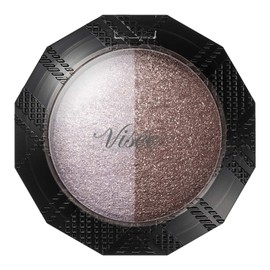 Visee Riche Double Veil Eyes Eyeshadow, Unscented, Brown, 0.12 oz (3.3 g), Qty: 1