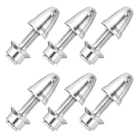 sourcing map Propeller Adapter RC Plane Airplane Spinners, 3/3.17mm Aperture and 6mm Output Axle Propeller Adapter Saver for Shaft Brushless Motor Speed Controllers, Pack of 6