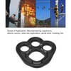 Rigging Plate 3 Holes Space Aluminum 50KN Weight Bearing Uniform