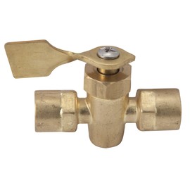 Sierra International 18-1653 2-Way, 1/4" FNPT Female/Female Shut Off Valve
