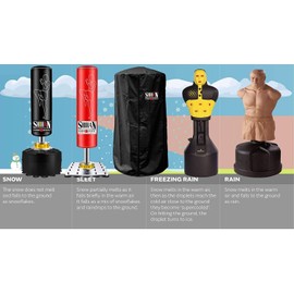 Boxing Bag Cover Waterproof BOB - XL DADDY BAG Large Freestanding punch bag Outdoor Protection for your boxing Bag Opponent Freestanding. MEGA BAG