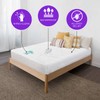 BLISSFORD Plastic Mattress Protector - Heavy Duty, Fitted Vinyl -