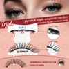 Higu clace Magnetic Eyelashes, 2 Pairs Magnetic Lashes Natural Look