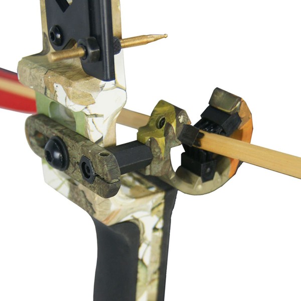 Qiilu Arrow Rest Arrow Rest for Slingshot Alloy Universal Camouflage