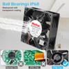 Wathai 120mm x 38mm 12V DC IP68 Waterproof Exhaust Fan,