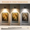 Vitnucrol Rechargeable Spot Lights Indoor with Remote, 5500mAh Battery Operated