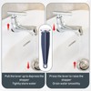 Kittmip 4 Set Lavatory Pop up Centerpiece Assembly Sink Stopper