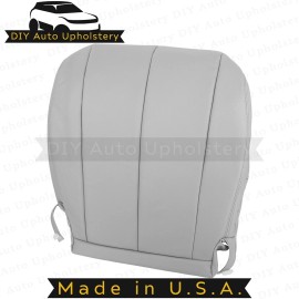 DIY Auto Upholstery 2011 2012 2013 2014 Fits Toyota Sienna Driver Bottom Leather Seat Cover Gray