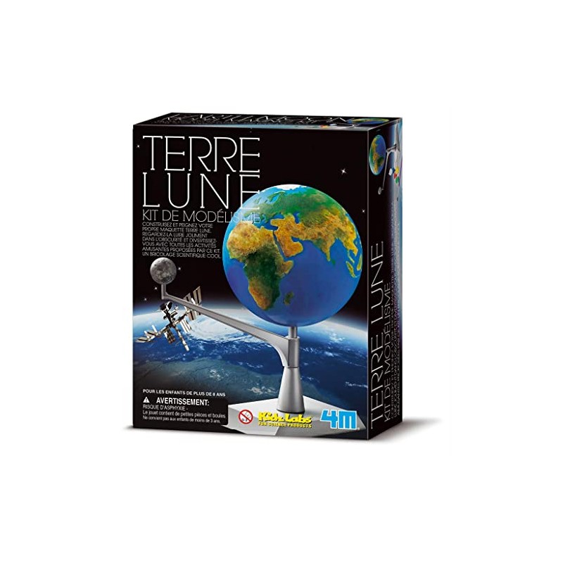 4M Kidzlabs Area: Kit Moon Earth (English)