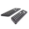 SZYUMO 2pcs Aluminum Motorcycle Saddlebag Latch Cover Decorative Cover For