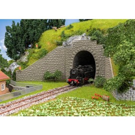 Faller 120576-2 Tunnel Portals, Single Track - Gauge H0