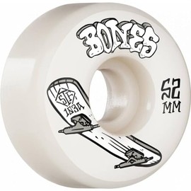 Bones STF Bonesless V1 Standard Skateboard Wheels 103A White 52mm
