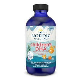 Nordic Naturals Children's DHA Líquido 530mg Omega-3 Sabor Naranja | Suplemento para Niños 1-6 Años | Bacalao Ártico Salvaje | 237ml 96 Porciones | Non-GMO Friend of the Sea