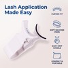 White False Eyelashes Clip- 5g Portable Magnetic Eyelash Applicator SetApplicator