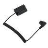 D Tap to DMW DCC17 Dummy Battery Coiled Cable DMW