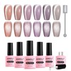 AIMEILI Gel Nail Polish Soak Off U V LED Hema