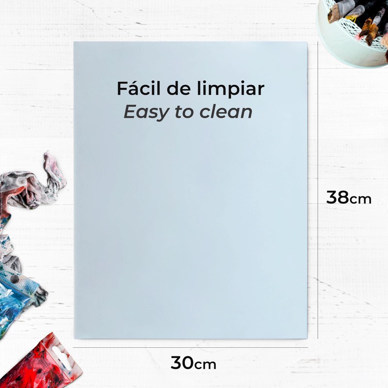 Artists Acrylic Table Palette (38 x 30 cm) Neutral Grey