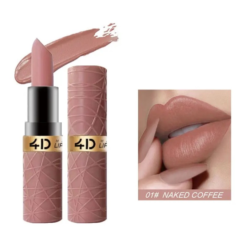 Clásico Mate Labial Set Duradero Resistente Al Agua