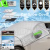 230 x 140cm Car Windscreen Windshield Frost Cover Ice Snow